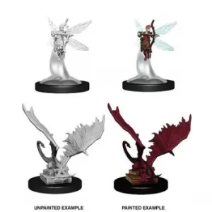 Image of WizKids D&amp;D Nolzur's Marvelous Miniatures Sprite & Pseudodragon