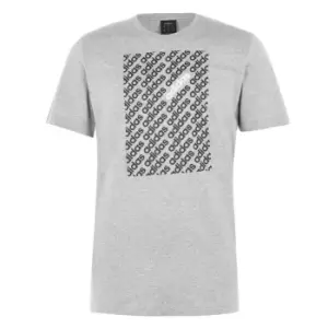 Image of adidas Linear Camo Box Mens T-Shirt - Grey