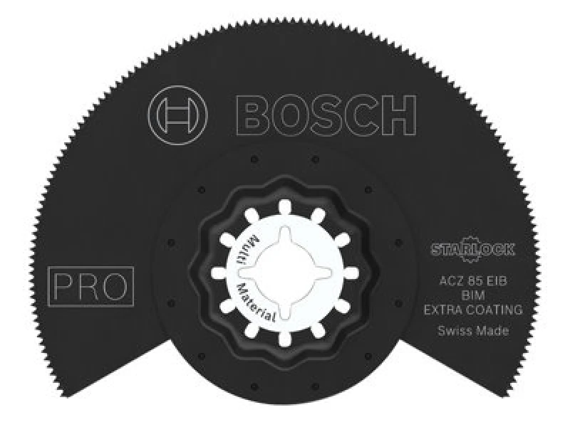 Image of Bosch PRO ACZ EIB Starlock Oscillating Multi Tool Segment Blade 2608669086 Diameter: 85mm