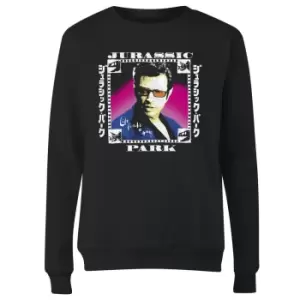 Image of Jurassic Park Jeff Womens Sweatshirt - Black - L