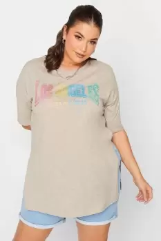 Image of Split Hem T-Shirt