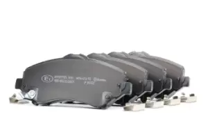 Image of BREMBO Brake pad set JEEP,CHRYSLER,LANCIA P 11 022 7B0698151A,7B0698151C,7B0698151D 7B0698151F,068003701AB,68003701AB,K68029264AB,K68053152AA
