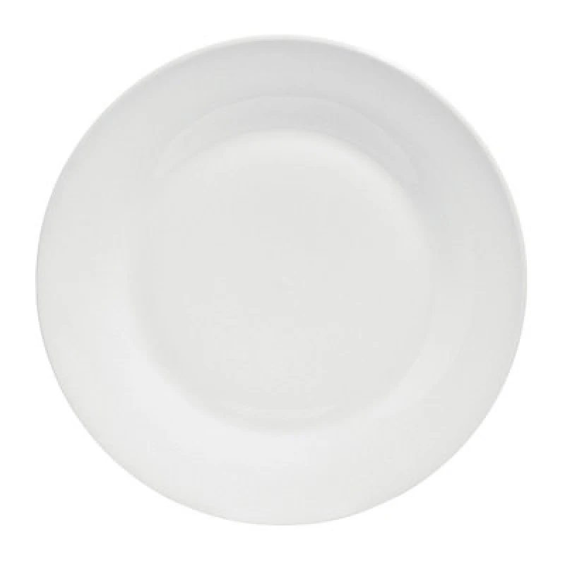 Image of Orsina 16 Piece Dinner Set, Modern White Porcelain Dinner Set, 16 Piece Elegant White Dinner Set For Four Diners