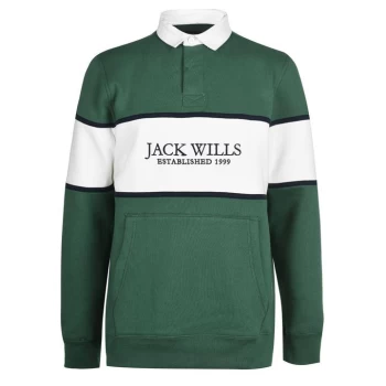 Image of Jack Wills Clarkton Rugby Shirt - Ivy