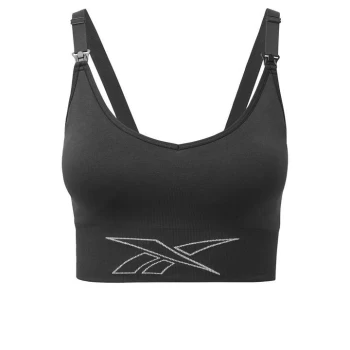 Image of Reebok Nursing Sports Bra Womens - Black