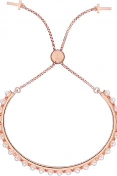 Image of Ted Baker Pheoni Pearl Bubble Drawstring Bracelet TBJ2986-24-28