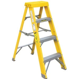 Image of Draper Expert Fibreglass 3 Step Ladder