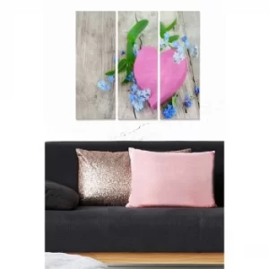 Image of MDF7169634 Multicolor Decorative MDF Painting (3 Pieces)