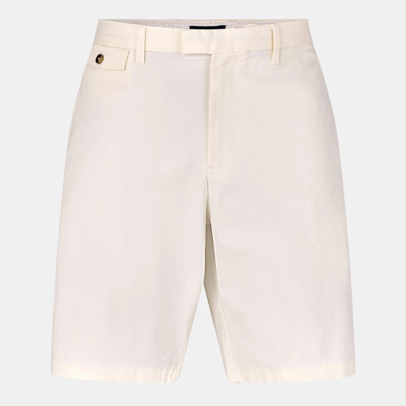 Image of Ted Baker Mens Alscot Chino Shorts White male XS (1)