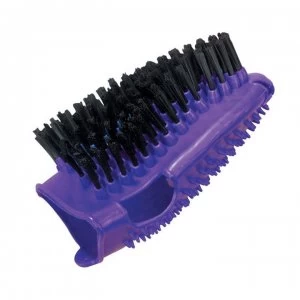 Image of Roma Bristle Back Groom Mitt - Purple