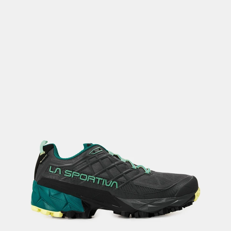Image of La Sportiva Womens Non-Waterproof Trekking Shoes Carbon/Juniper female 7 (40)