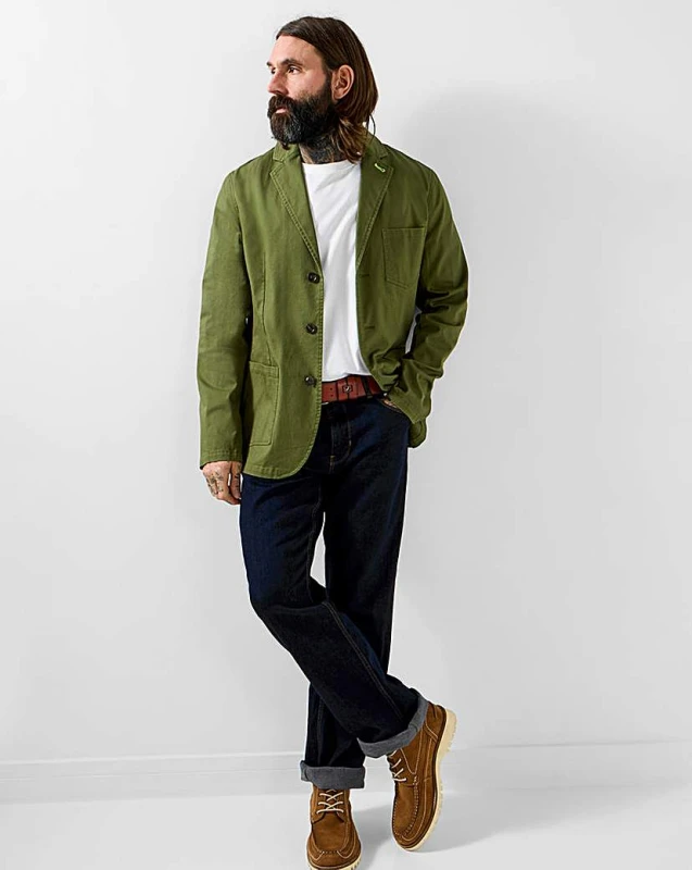 Image of Joe Browns Joe Browns Exceptional Everyday Blazer Green - Joe Browns - Size: 46 Green Male 46 JB04905