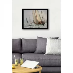 Image of SC0903 Multicolor Decorative Framed MDF Painting