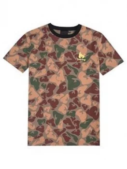 Image of Money Boys Short Sleeve Print T-Shirt - Camo