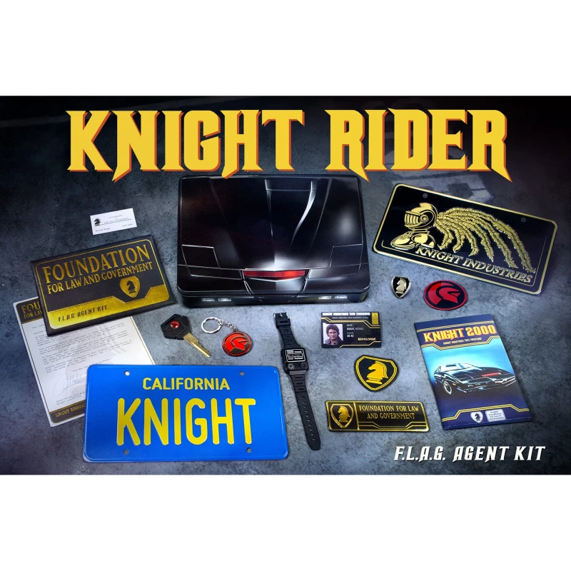 Image of Knight Rider Gift Box F.L.A.G Agent Kit