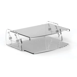 Image of Fellowes 9731101 Clarity Adjustable Monitor Riser