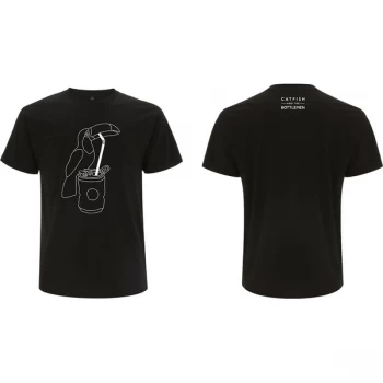Image of Catfish & The Bottlemen - Toucan Unisex Medium T-Shirt - Black