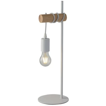 Image of Fan Europe Lighting - Fan Europe Arizona - Table Lamp, Pine, White, E27