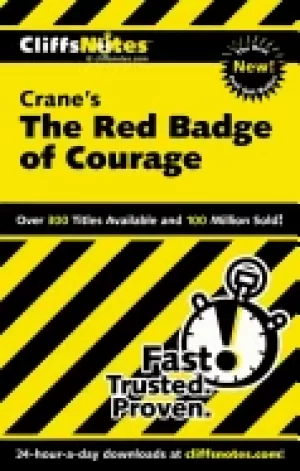 Image of cliffsnotes on cranes the red badge of courage