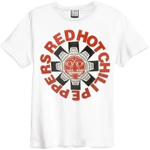 Image of Red Hot Chili Peppers - Aztec Mens Large T-Shirt - White