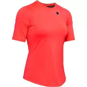 Image of Under Armour Ladies RUSH Top - Red