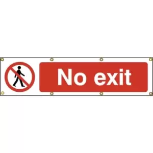 Image of No Exit - Ban (1200 x 300mm)