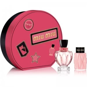 Image of Miu Miu Twist Gift Set 100ml Eau de Parfum + 100ml Body Lotion