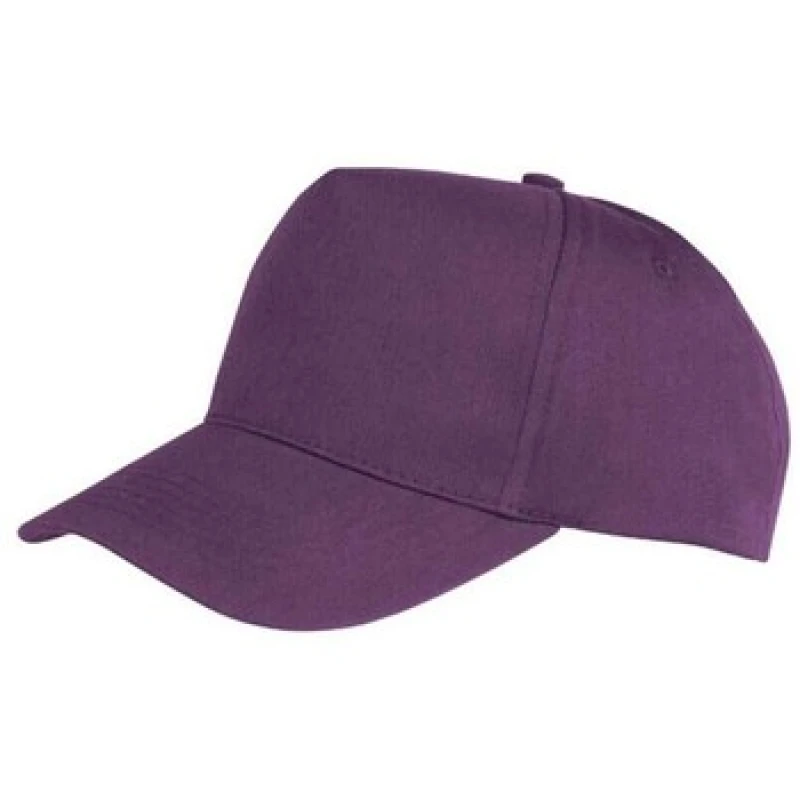 Image of Result Result Men Core Boston 5 Panel Printers Baseball Cap Pack of 2 in Purple Purple One Size Male 5059269084493