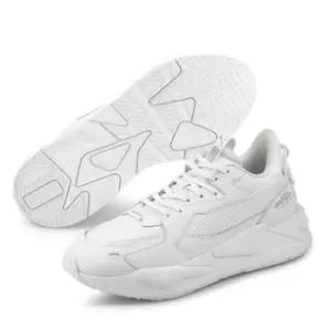 Image of Puma Sportstyle RS-Z Leather Running Shoes - White