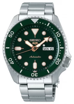 Image of Seiko 5 Sport Sports Automatic Green Dial Stainless Watch