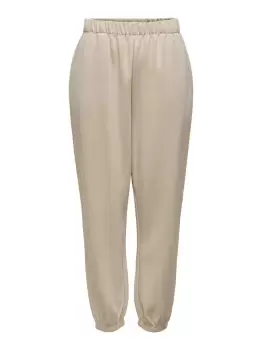 Image of ONLY Solid Colored Sweatpants Women Beige