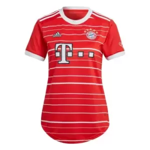 Image of adidas FC Bayern 22/23 Home Jersey Womens - Red