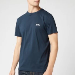 Image of Hugo Boss Golf Curved T-Shirt Navy Size L Men