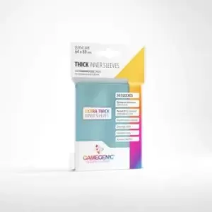 Image of Gamegenic Prime Retro Card Sleeves: Clear - 50 Sleeves