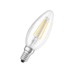 Image of Osram 40W E14 SES LED Filament Candle Light Bulb - Warm White