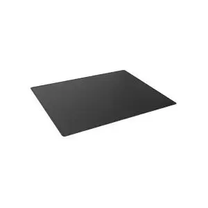 Image of Durable Desk Mat with Contoured Edges 530x400mm Polypropylene Black