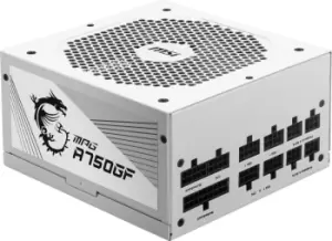 Image of MSI MPG A750GF White UK PSU 750W 80 Plus Gold certified Fully Modular Cable