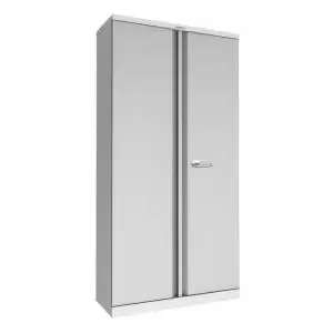 Image of Phoenix SC Series SC1910GGE 2 Door 4 Shelf Steel Storage Cupboard in