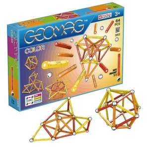 Image of Color Classics 64 Pieces Geomag Construction Set