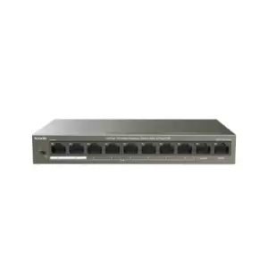 Image of Tenda TEF1110P-8-63W network switch Unmanaged Fast Ethernet (10/100) Black Power over Ethernet (PoE)