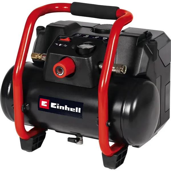 Image of Einhell PXC 36V (2x18V) 6 Litre 8 Bar Air Compressor 36V in Black Rubber