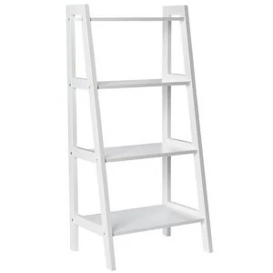 Image of Brashford 4-Tier Tapered Shelves - White