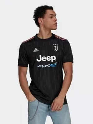 Image of adidas Juventus 21/22 Away Jersey, Black, Size S, Men
