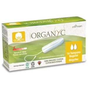 Image of Organyc Tampons Regular 16pc