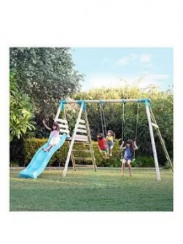 Image of Tp Alaska Wooden Swing Set & Slide
