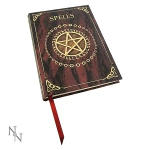 Image of Embossed Spell Book Red