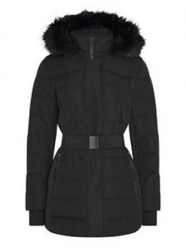 Image of Calvin Klein Scuba Belted Coat