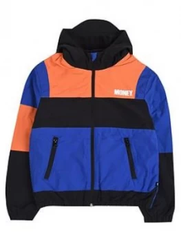 Image of Money Boys Colour Block Fleece Lined Windbreaker - Multi