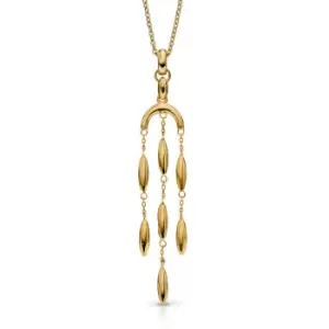 Image of JG Signature 9ct Gold Cascading Necklace