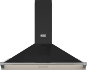 Image of Stoves Richmond ST RICHMOND CHIM 90PYR CRM Chimney Cooker Hood - Cream